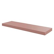 Полка мебельная Spaceo Bistro, 800x235x38 мм, МДФ, цвет розовый