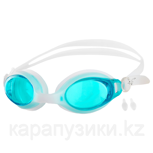 Очки для бассейна взрослые бирюза, фото 1