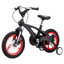 Детский велосипед Мицилонг Miqilong Черный 14" YD Black MQL-YD14-Black