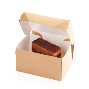 Россия Упаковка для пирожного/десертов 15х10х8,5см OSQ CAKE 1200