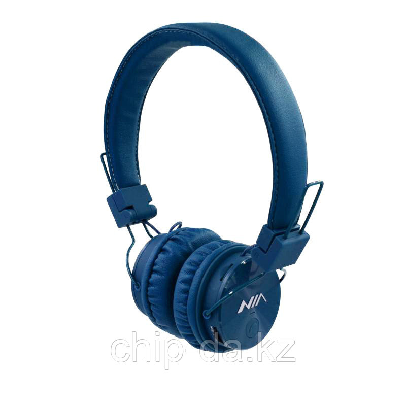 Bluetooth наушники NIA X3, синий