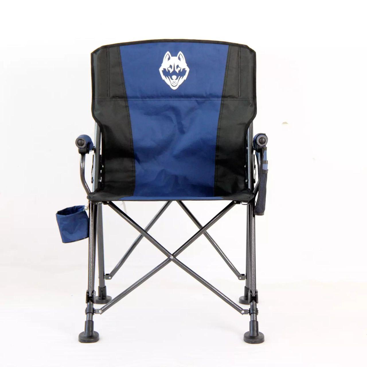Кресло складное с подлокотниками "HUSKY" цвет синий арт.HS-9517S - фото 1 - id-p97636166