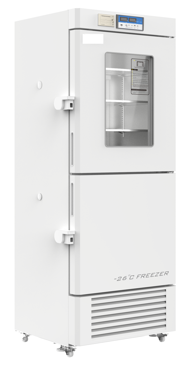 2 8°C /-20 -26°C Комбинированный холодильник и морозильник YCD-EL289 - фото 2 - id-p103329353