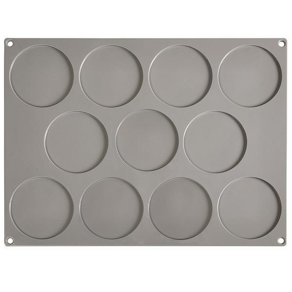 Форма силиконовая Gourmand Диск d90мм h3,5мм, 22мл, 11 ячеек GG004S