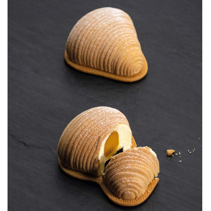 Набор PAVOFLEX 3D Sfogliatella 77х71,5мм h35мм, 90мл, 12 ячеек, силикон/пластик PX4377S