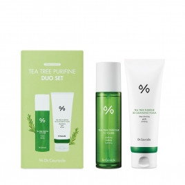 DR. CEURACLE НАБОР ДЛЯ ЛИЦА TEA TREE PURIFINE DUO SET