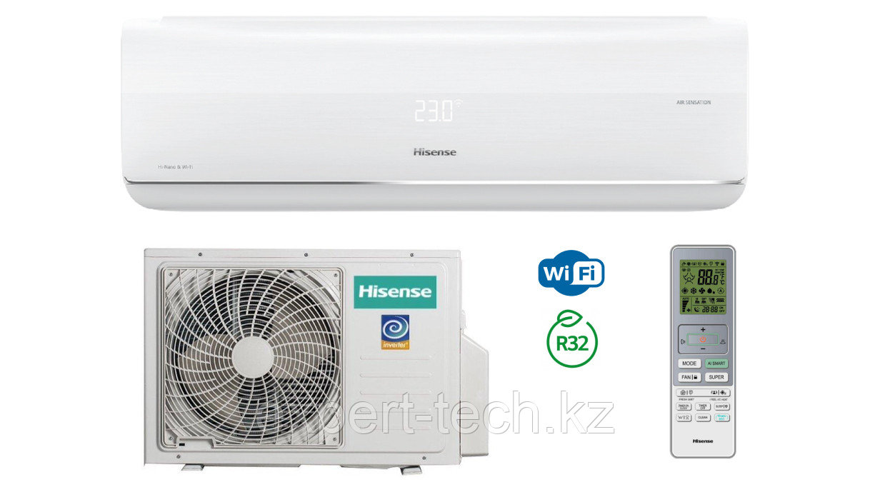 Hisense AIR SENSATION SUPERIOR DC Inverter AS-13UW4RXVQF00 - фото 10 - id-p103348810