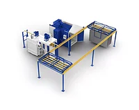 Комплекс порошковой окраски - полукольцевой