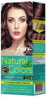 324 Крем-краска для волос NATURAL COLORS FARA ТЕМНЫЙ РУБИН