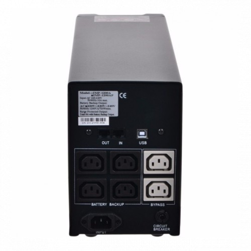 Powercom IMP-1200AP источник бесперебойного питания (IMP-1200AP) - фото 2 - id-p103349996