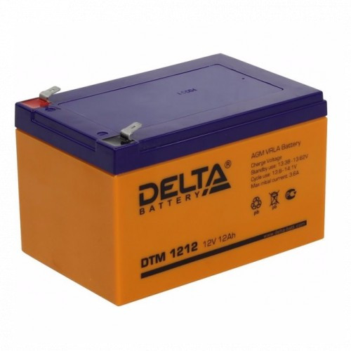 Delta Battery HR 12-12 12V12Ah сменные аккумуляторы акб для ибп (HR 12-12) - фото 1 - id-p103350031