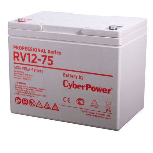 CyberPower RV 12-75 сменные аккумуляторы акб для ибп (RV 12-75) - фото 2 - id-p103350892