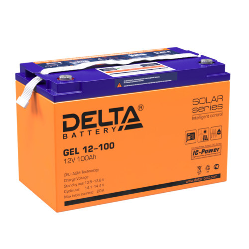 Delta Battery GEL 12-100 сменные аккумуляторы акб для ибп (GEL 12-100) - фото 1 - id-p103351030