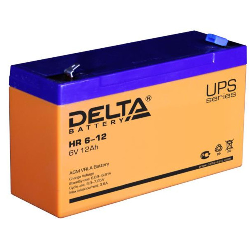 Delta Battery HR 6-12 сменные аккумуляторы акб для ибп (HR 6-12) - фото 1 - id-p103351039