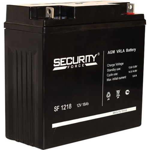 Security Force SF 1218 сменные аккумуляторы акб для ибп (SF 1218) - фото 1 - id-p103351053