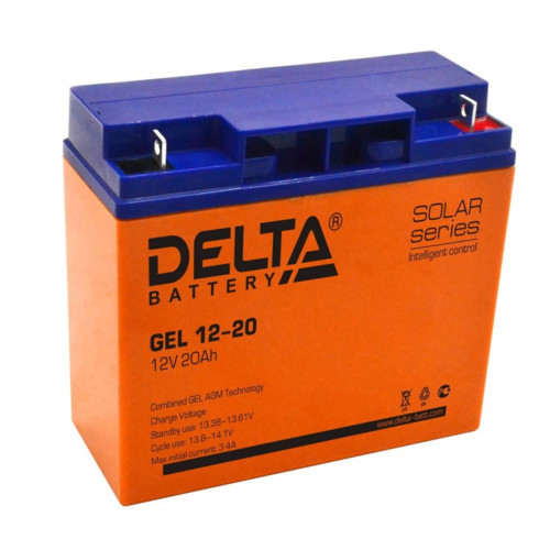 Delta Battery GEL 12-20 сменные аккумуляторы акб для ибп (GEL 12-20) - фото 1 - id-p103351062
