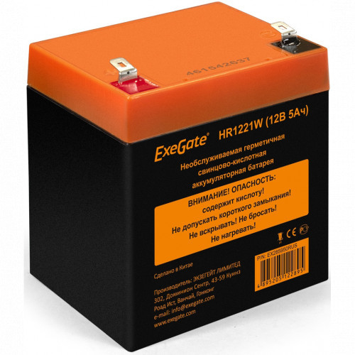 ExeGate HR1221W сменные аккумуляторы акб для ибп (EX285950RUS) - фото 1 - id-p103351105