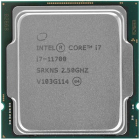 Процессор Intel Core i7-11700 2,5GHz (4,9GHz) 16Mb 8/16 Core Rocket Lake Intel® 65W FCLGA1200 Tray