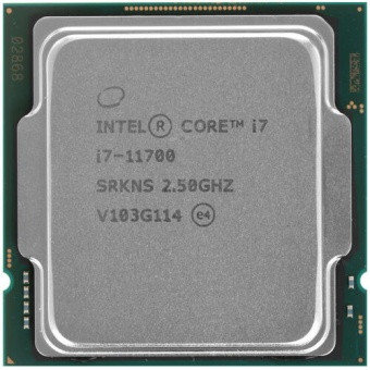 Процессор Intel Core i7-11700 2,5GHz (4,9GHz) 16Mb 8/16 Core Rocket Lake Intel® 65W FCLGA1200 Tray, фото 2
