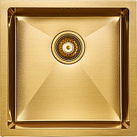 Мойка кухонная Paulmark Gerberg PM214444-BG брашированное золото
