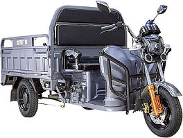 Электроцикл грузовой Rutrike Гибрид 1500 60V1000W серый