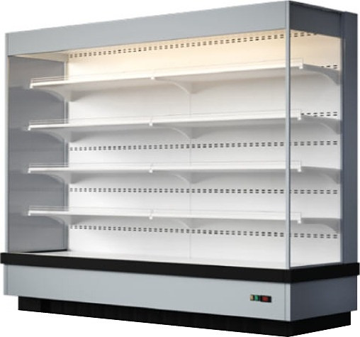 Горка холодильная ENTECO MASTER ВИЛИЯ СUBE 125П ВC-2.75-41 (встроенный агрегат)