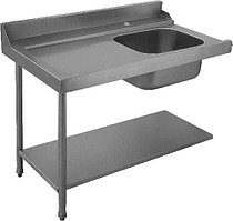 Стол для грязной посуды Elettrobar PAL 120 SX
