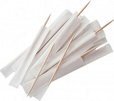Зубочистки VIATTO BT-3 бамбук в индивидуальной бумажной упаковке (1000 шт.)