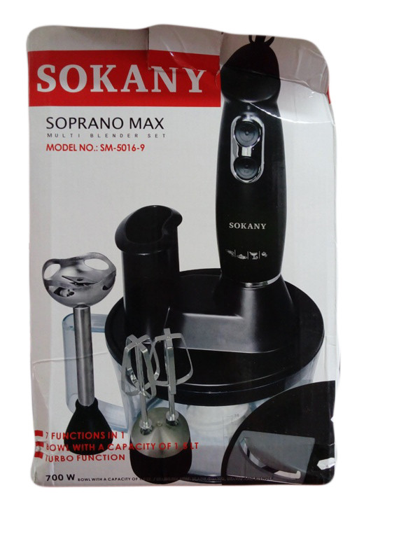 Погружной блендер Sokany soprano max SM-5016-9