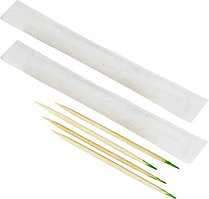 Зубочистки VIATTO BT-3M бамбук с ментолом в индивидуальной бумажной упаковке (1000 шт.)