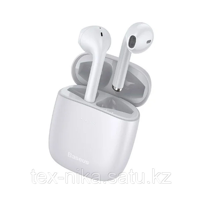 Наушники беспроводные TWS Baseus Encok W04 Pro, белые