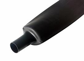 Термоусадочная трубка REXANT 60,0/30,0 мм, черная, упаковка 10 шт. по 1 м