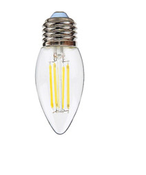 Лампа светодиодная нитевидная прозрачная свеча С35 11 Вт 4000 К Е27 Фарлайт