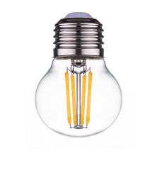 Лампа светодиодная нитевидная прозрачная шар G45 11 Вт 2700 К Е27 Фарлайт