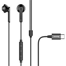 Проводные наушники гарнитура Baseus Encok Wire Earphone, Type-C