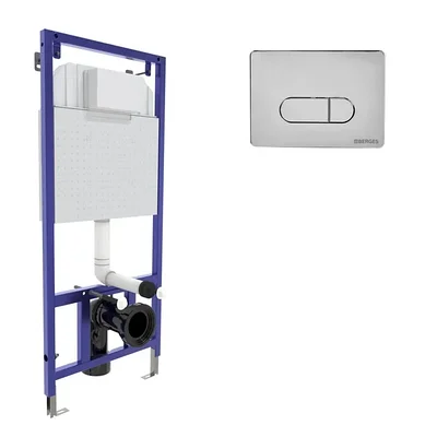 Комплект: инсталляция + кнопка