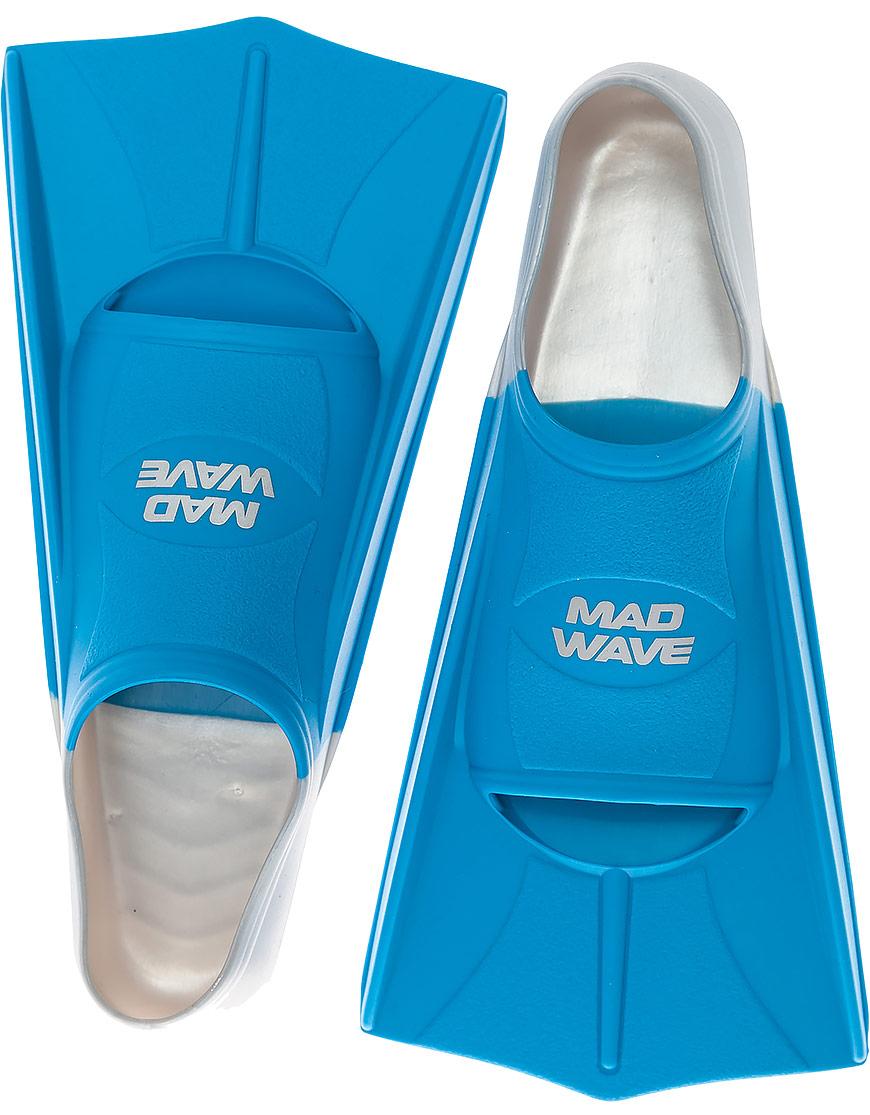 Ласты силиконовые короткие Mad Wave 35-36