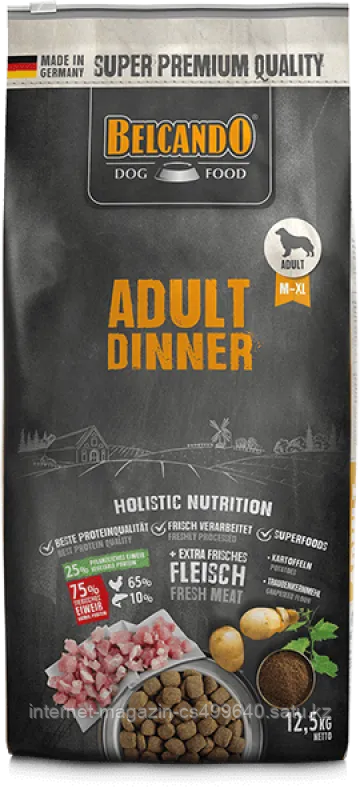 Belcando adult Dinner сухой корм для собак крупных и гигантских пород