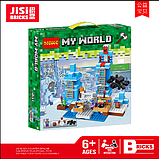 Конструктор Jisi bricks (Decool) My World 826 Ледяные шипы, фото 2