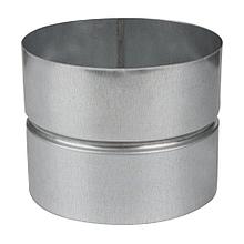 Соединитель для круглых воздуховодов Ore МСО125 D125 мм оцинкованный металл