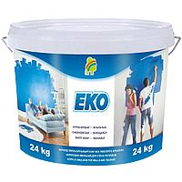 Краска для стен и потолков Радуга Eko моющаяся цвет белый 15.7 л