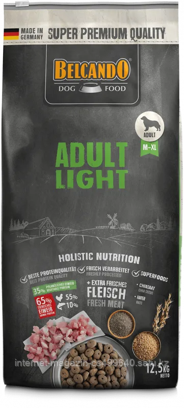 Belcando Adult Light cухой корм для собак всех пород, склонных к лишнему весу