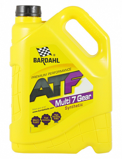 ATF MULTI 7 GEAR 5L Bardahl Трансмиссионное масло для АКПП - фото 1 - id-p103398259