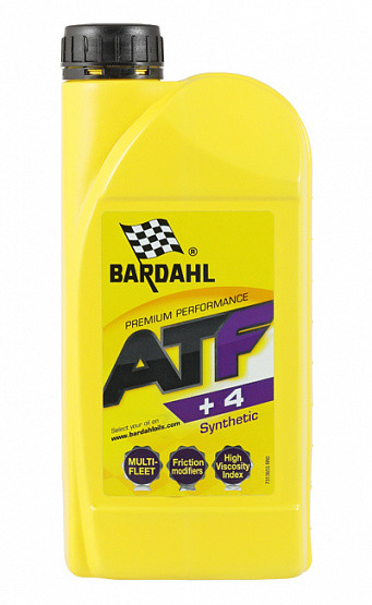 ATF +4 1L Bardahl Трансмиссионное масло для АКПП - фото 1 - id-p103398269