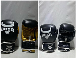 Перчатки для бокса и кикбоксинга BUKA  натуральная кожа 12-14-16 oz