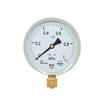 Манометр общетехнический MP-3-ECO-LM-M20-2,5-MPA-1,5-54-N2 диапазон 0...2,5 мПа, фото 2