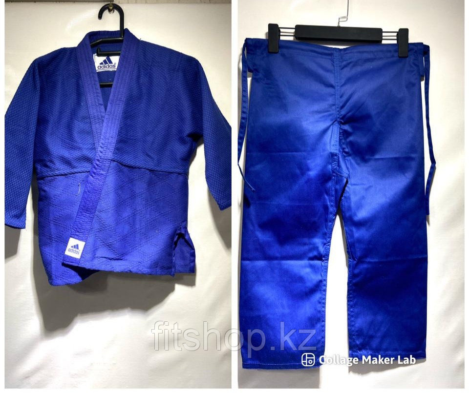 Кимоно  тренировочное для дзюдо Adidas  (цвет синий)