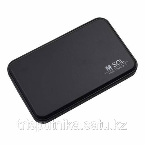 HDD 2.5'' Portable Case USB 3.0, 2518 U3 M-Sol, Black - фото 4 - id-p94399794