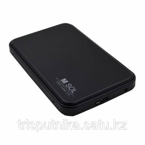 HDD 2.5'' Portable Case USB 3.0, 2518 U3 M-Sol, Black - фото 3 - id-p94399794