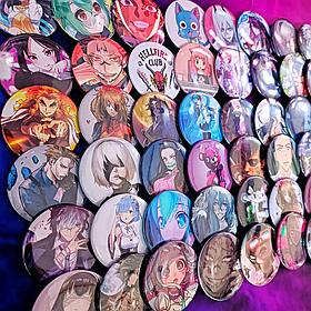 Большие значки по фэндомам (в ассортименте)